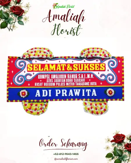 Papan Bunga Ucapan Selamat Palihan